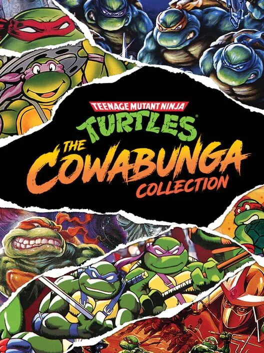 Teenage Mutant Ninja Turtles: The Cowabunga Collection PS4 — okładka gry