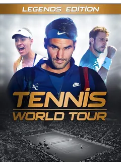 Tennis World Tour: Legends Edition PS4 — okładka gry
