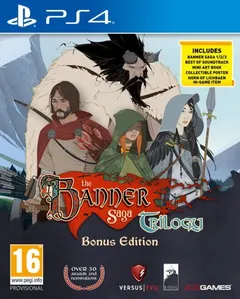 The Banner Saga Trilogy: Bonus Edition PS4 — okładka gry
