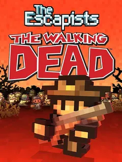 The Escapists: The Walking Dead PS4 — okładka gry