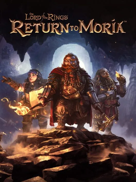 The Lord of the Rings: Return to Moria PS5 — okładka gry