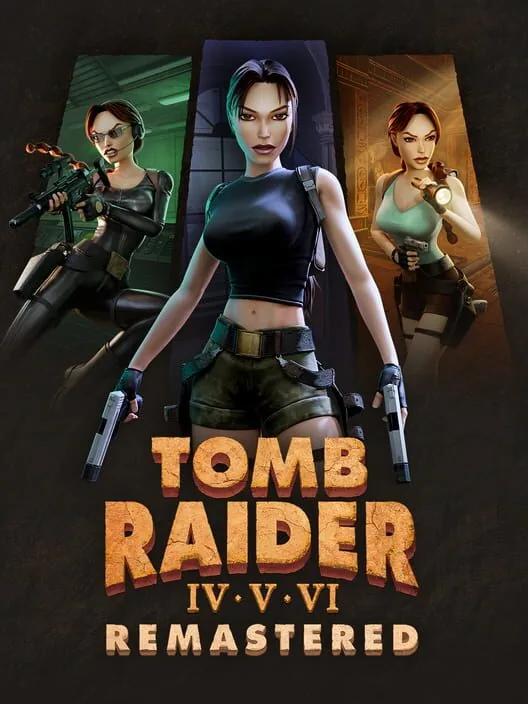 Tomb Raider IV•V•VI Remastered PS4 — okładka gry