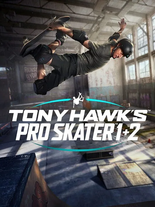 Tony Hawk's Pro Skater 1+2 PS4 — okładka gry