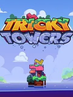 Tricky Towers PS4 — okładka gry