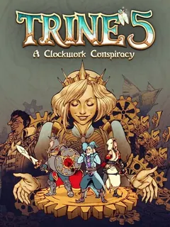 Trine 5: A Clockwork Conspiracy PS5 — okładka gry