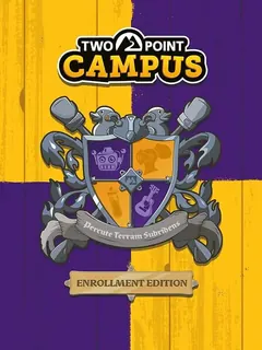 Two Point Campus: Enrollment Edition PS4 — okładka gry