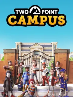 Two Point Campus PS4 — okładka gry