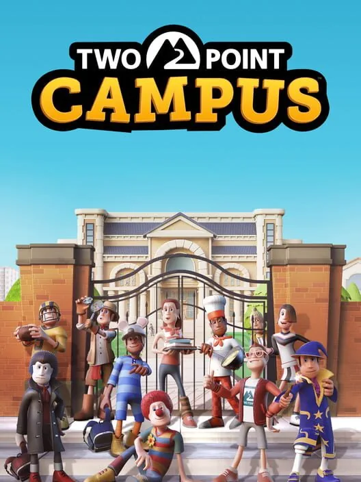 Two Point Campus PS5 — okładka gry