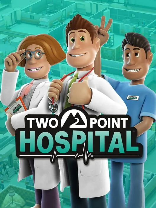 Two Point Hospital PS4 — okładka gry