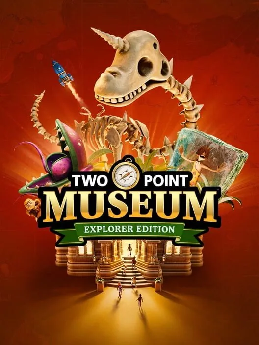 Two Point Museum: Explorer Edition PS5 — okładka gry
