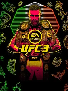 EA Sports UFC 3 PS4 — okładka gry
