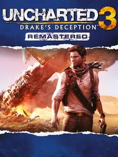 Uncharted 3: Drake's Deception Remastered PS4 — okładka gry