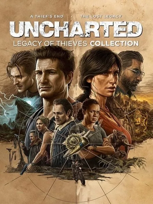 Uncharted: Legacy of Thieves Collection PS5 — okładka gry