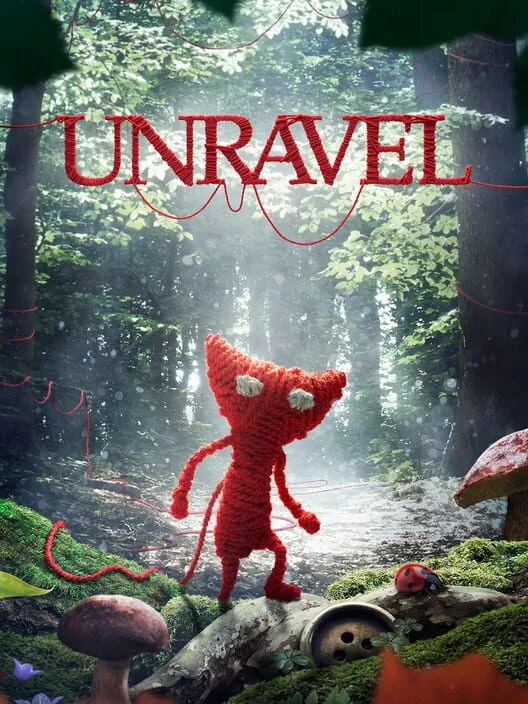 Unravel PS4 — okładka gry