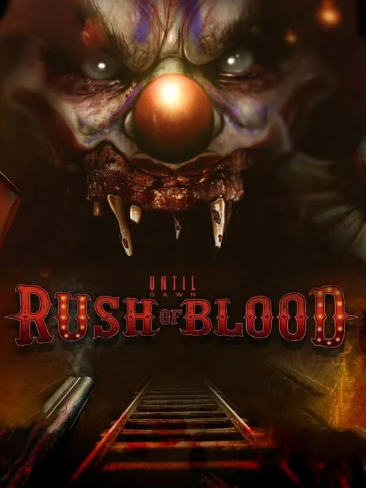 Until Dawn: Rush of Blood PS5 — okładka gry