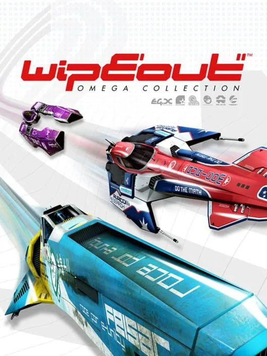 WipEout: Omega Collection PS4 — okładka gry