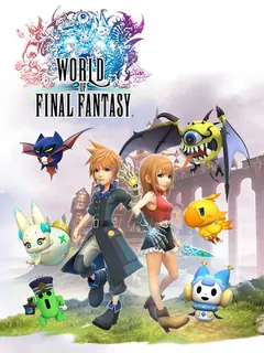 World of Final Fantasy PS4 — okładka gry