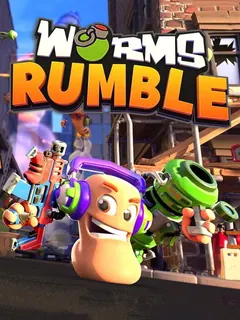 Worms Rumble PS4 — okładka gry