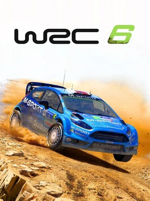 WRC 6 FIA World Rally Championship PS4 — okładka gry