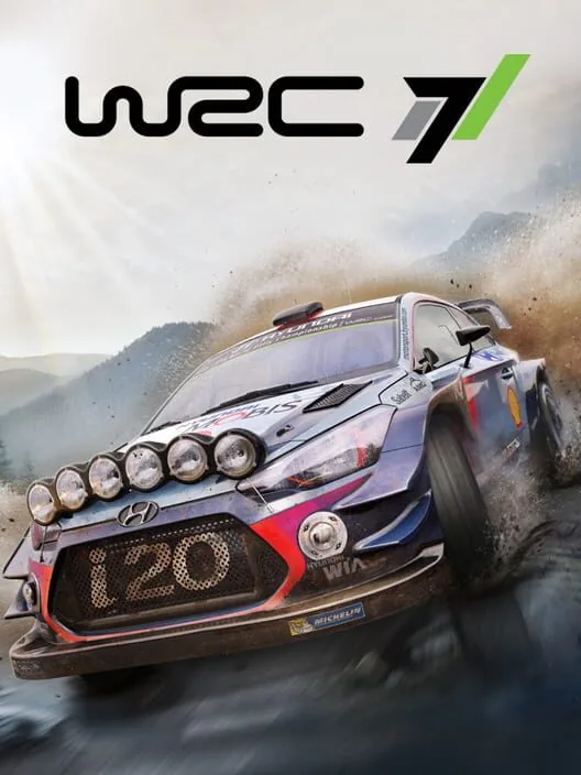 WRC 7 PS4 — okładka gry