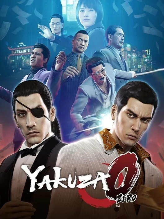 Yakuza 0 PS4 — okładka gry