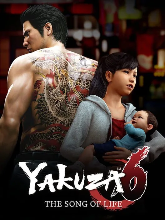 Yakuza 6: The Song of Life PS4 — okładka gry