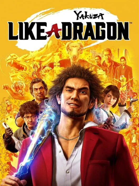 Yakuza: Like a Dragon PS5 — okładka gry