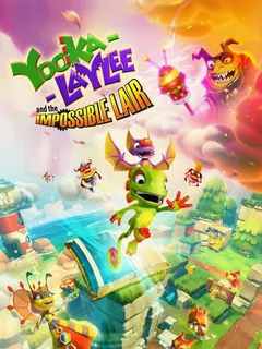 Yooka-Laylee and the Impossible Lair PS4 — okładka gry