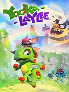 Yooka-Laylee PS4 — okładka gry